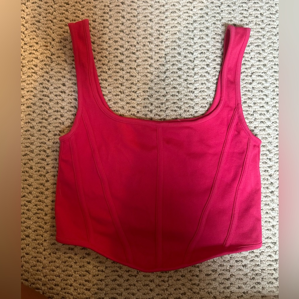 Hot pink Suzette Collection Tank
